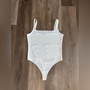 Express Thong Cream/off white Bodysuit, women’s size medium. New without tags.